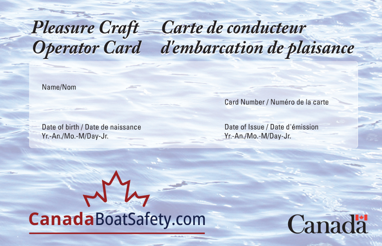 ontario Boating License Card online